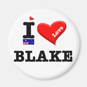 BLAKE - I Love Magnet
