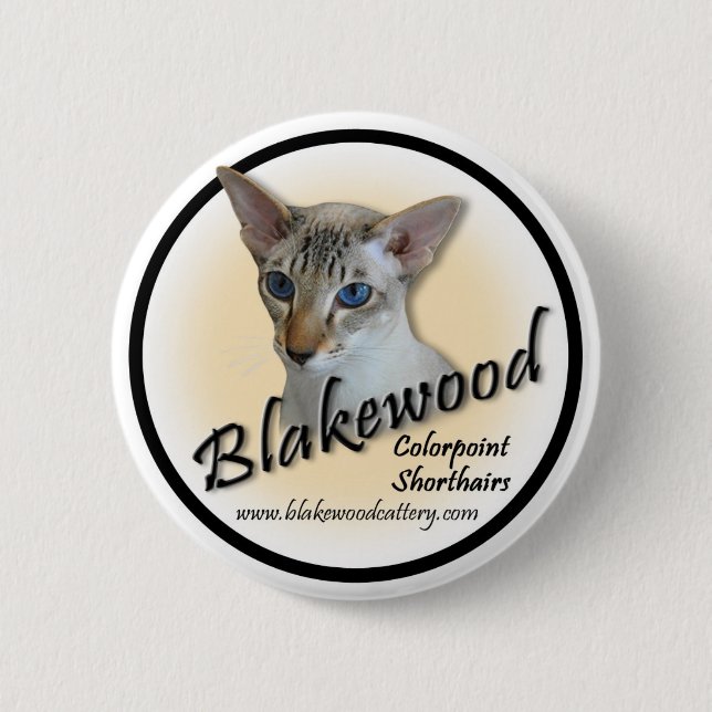 Blakewood Cage Sign 1 2 Inch Round Button (Front)
