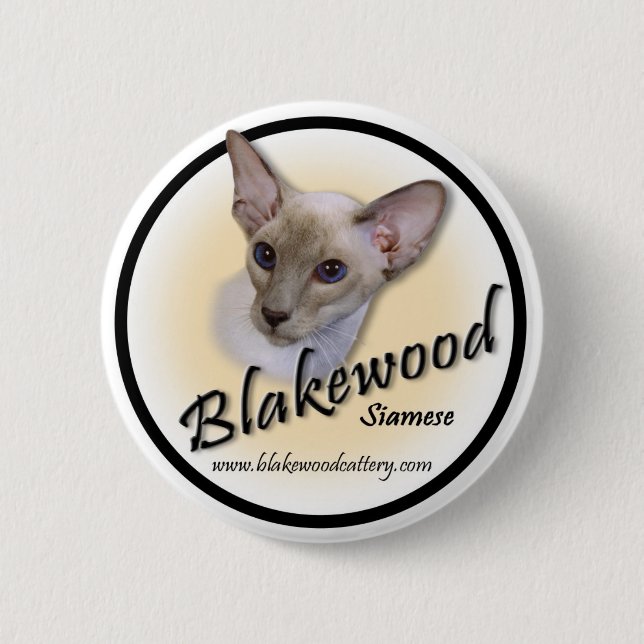 Blakewood Cage Sign 2 Inch Round Button (Front)