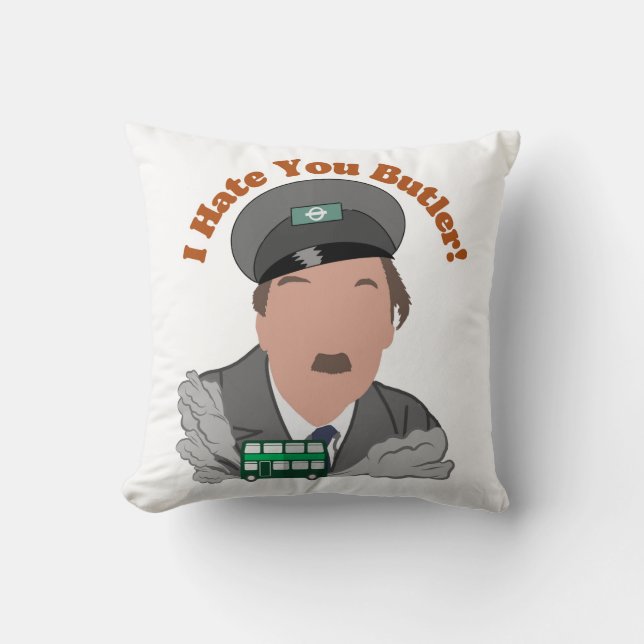 Blakey (On the Buses) throw cushion 🛋️ (Front)