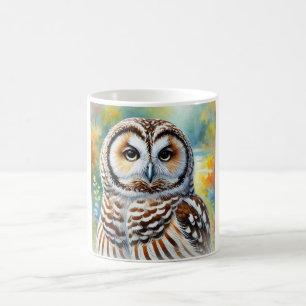 Blakiston Owl 270824AREF105 - Watercolor Coffee Mug