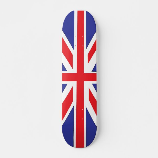 Blam British Flag Skateboard (Front)