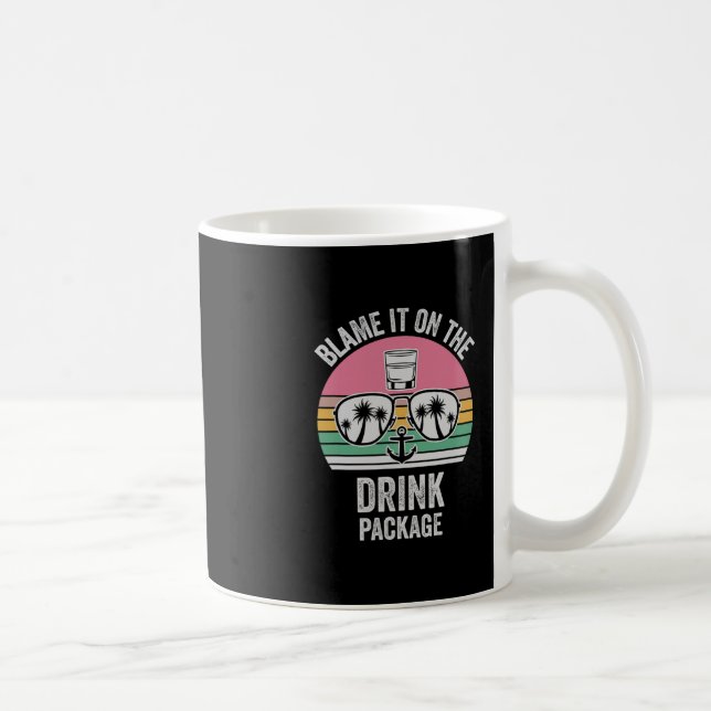 Blame It On The Drink Package 1  Coffee Mug (Right)