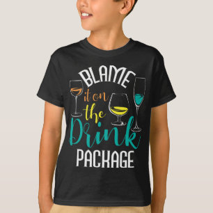 Blame It On The Drink Package Cruising Lover Cruis T-Shirt