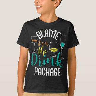 Blame It On The Drink Package Cruising Lover Cruis T-Shirt