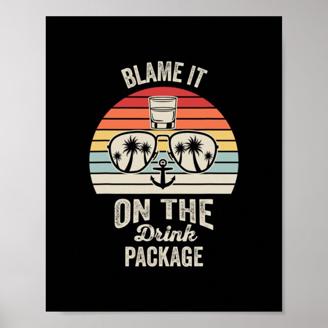 Blame It On The Drink Package  Poster (Front)