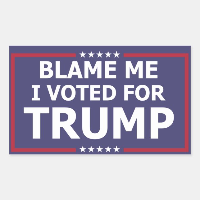 Blame Me Sticker (Front)