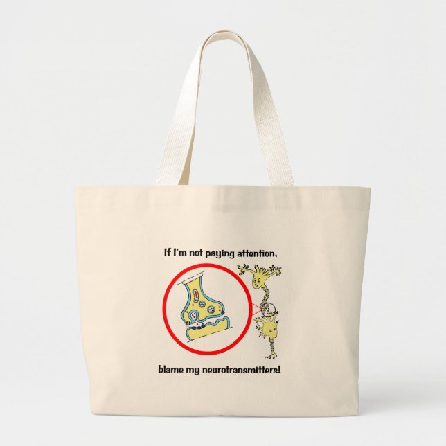 Blame Neurotransmitters Bag (Front)