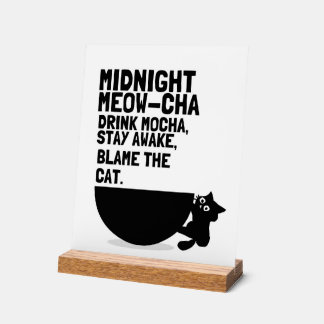 Blâmer le chat - Chat drôle et jeu de mots sur le