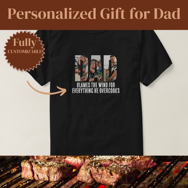 Blames the Wind Grill Dad T-Shirt (Blames the Wind Grill Dad T-Shirt)