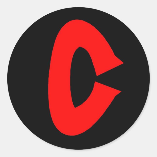 Blâmez-le sur les autocollants "C"ain (Devant)