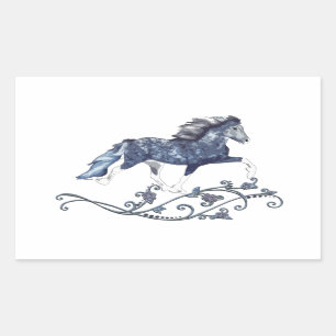 Blámóða  Blue Icelandic Horse Sticker