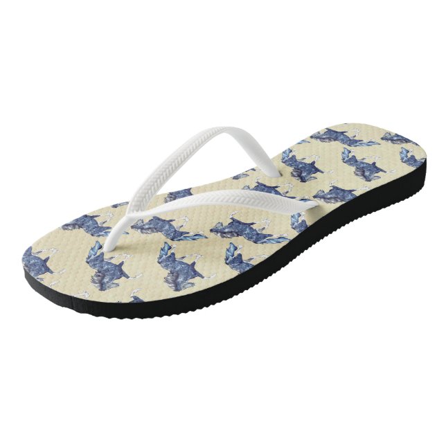 Blámóða Flip Flops (Angled)