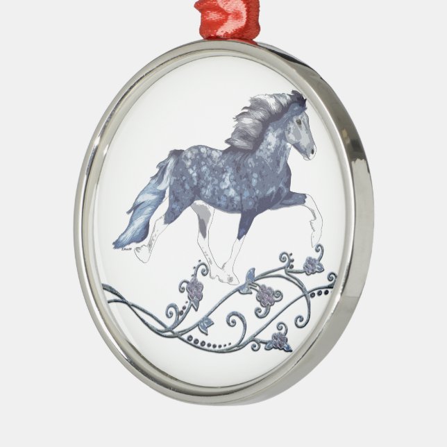 Blámóða Metal Ornament (Left)