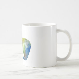 Blanc 325 ml Classique Blanc Mug Père Noël Ours