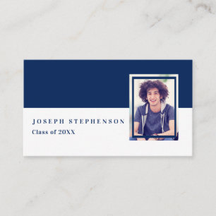 Blanc   Blue Graduation Photo Insérer les cartes d