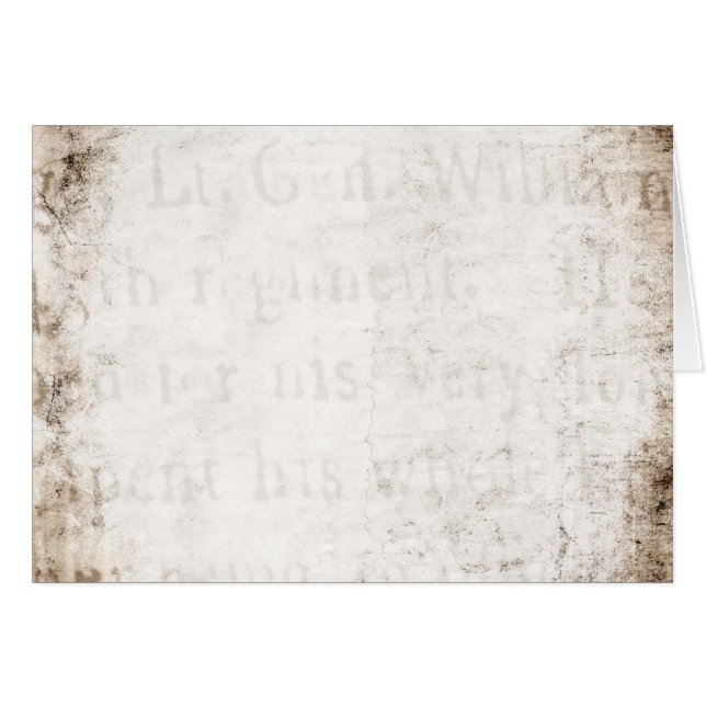 Blanc Brown de papier parcheminé des textes de Tan (Devant Horizontal)