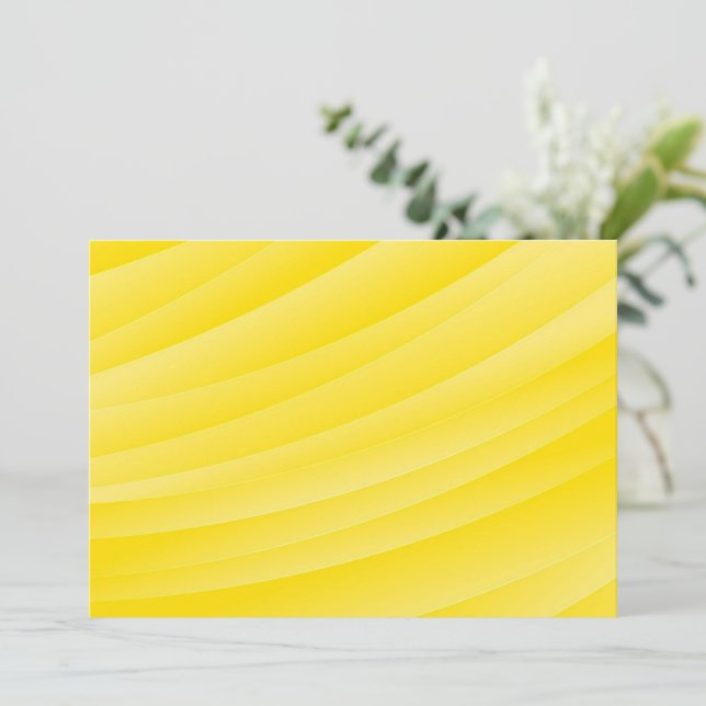 BLANC CRÉEZ VOTRE PROPRE INVITATION JAUNE (Debout devant)
