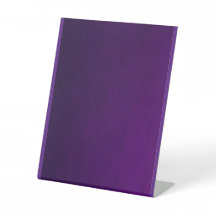 BLANC CRÉEZ VOTRE PROPRE SIGNE PÉDESTAL PURPLE