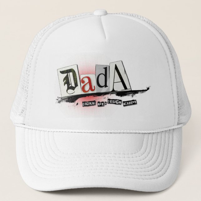 Blanc de casquette de DADA (Devant)