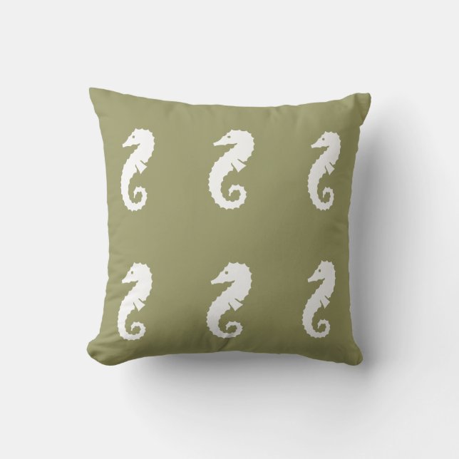 BLANC DE LA MER sur coussin gris (Recto)