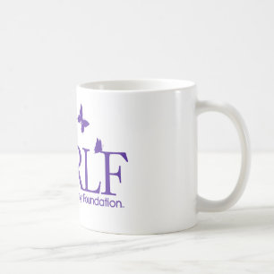 Blanc de logo de signature de RLF tasse blanche