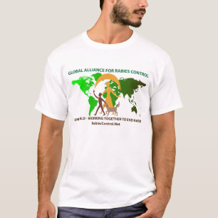 Blanc de T-shirt de GARC