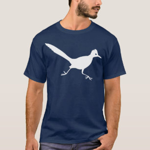 Blanc de T-shirt de Roadrunner