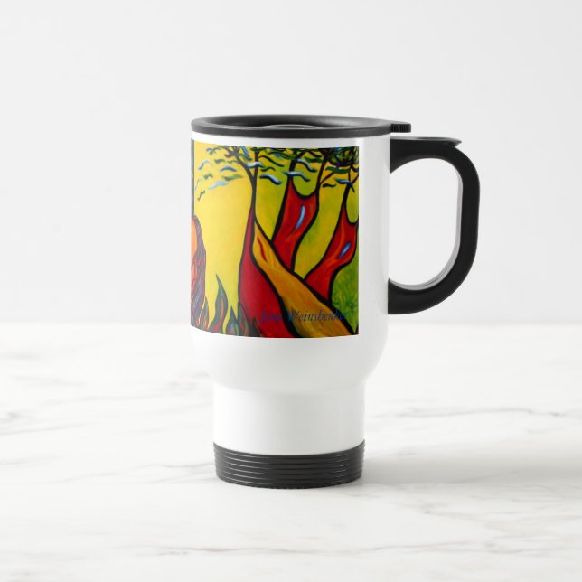 BLANC de TASSE de VOYAGE de Windhorse (Droite)