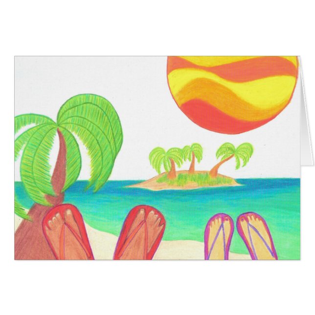 BLANC d'observateurs d'île (Devant horizontal)