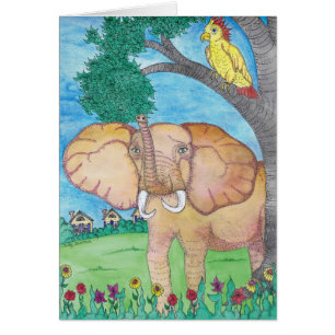 BLANC - éléphant