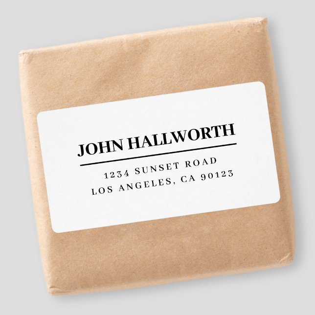 Blanc Moderne & Noir (Créateur téléchargé)