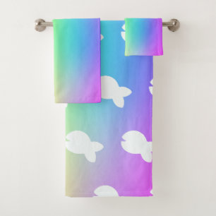 Blanc Poisson Poisson Enfants Arc-en-ciel