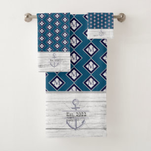 Blanc Russe Wood Beach House Lake House Bleu