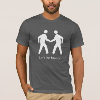 Blanc sur le T-shirt noir de zone de réduction