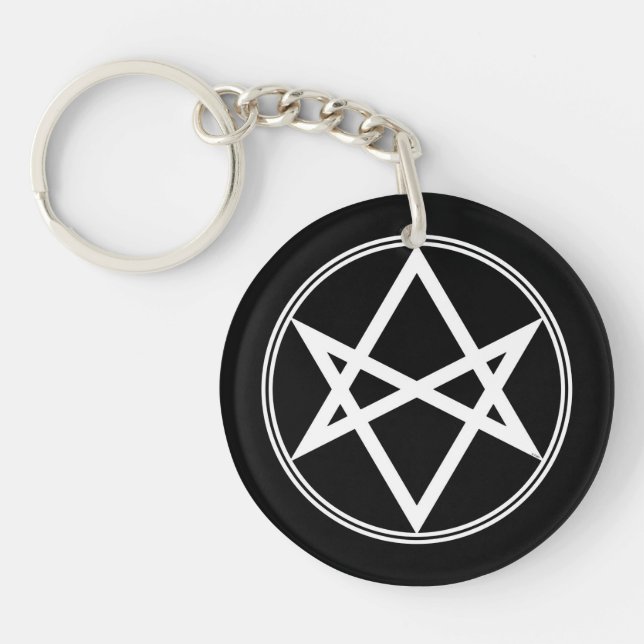 Blanc unicursale de Hexagram de Falln (Devant)