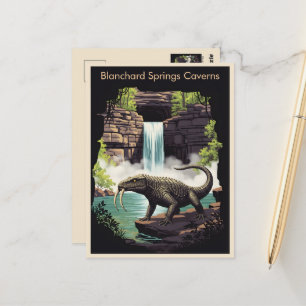 Blanchard Springs Caverns Postcard