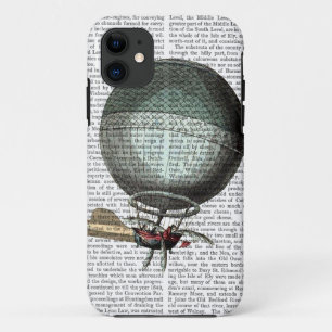 Blanchard Vintage Hot Air Balloon iPhone 11 Case