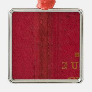 Blanchard's guide map of Chicago 2 Metal Ornament