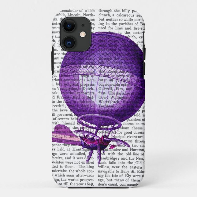 Blanchards Hydrogen (Purple) Hot Air Balloon Case-Mate iPhone Case (Back)