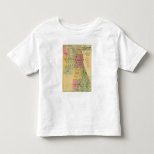 Blanchard's map of Chicago and environs Toddler T-shirt