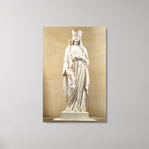 Blanche of Castile (1188-1252) Queen of France, 18 Canvas Print