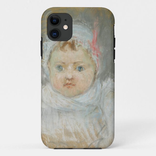 Blanche Pontillon as a Baby, 1872 (pastel on paper Case-Mate iPhone Case (Back)