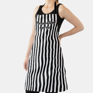 Blancs noirs Halloween couleurs tablier