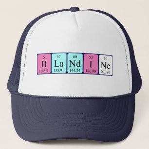 Blandine periodic table name hat