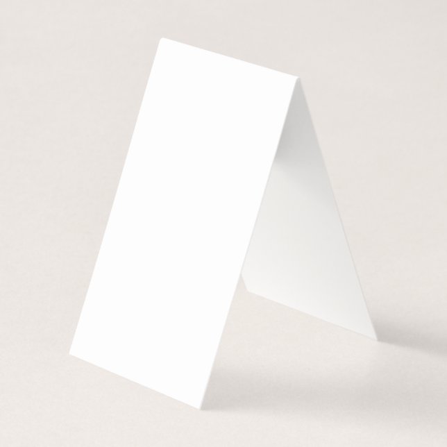 Blank - 3.5" x2" - 5L Folded Card (Front)