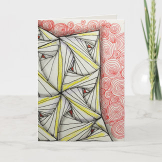 Blank 5x7 Glossy Greeting Card - Original Art