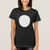 Blank Abstract Printed White Circle Graphics