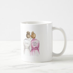 BLANK BACK Mug Br Bun Bride Dk Bl Bun Maid