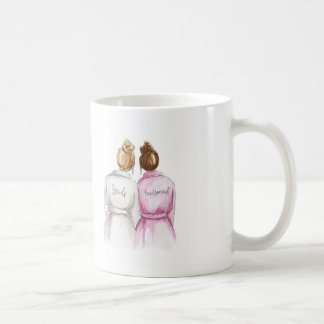 BLANK BACK Mug Dk Bl Bun Bride Auburn Bun BM